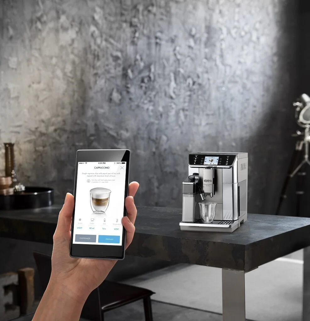 Delonghi PrimaDonna Elite Coffee Link App, Design Authority