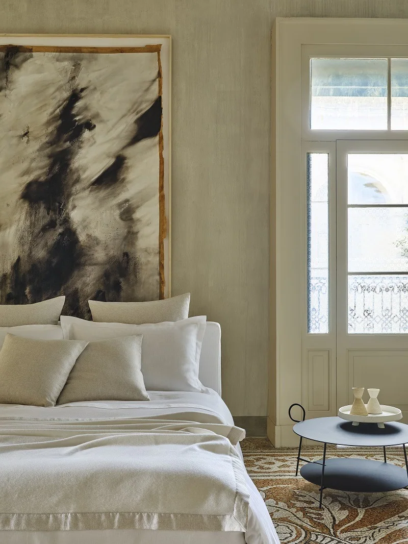 Ss22 Puglia Bed 3 Divine Linen Crepe White Natural 3, Design Authority