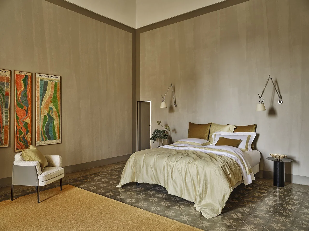 Ss22 Puglia Bed 2 Papiro Bicolore Citrine 2, Design Authority