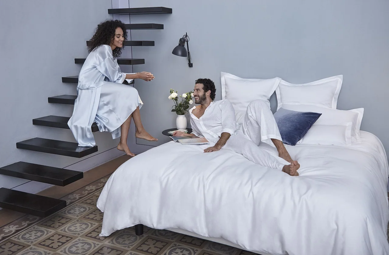 Frette Spring Summer 2022 Puglia Ftw Echo Elios Azure White, Design Authority