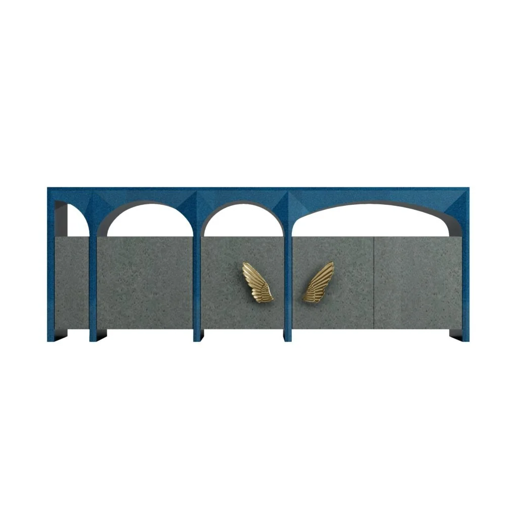 Niemeyer Sideboard Perspective 1, Design Authority