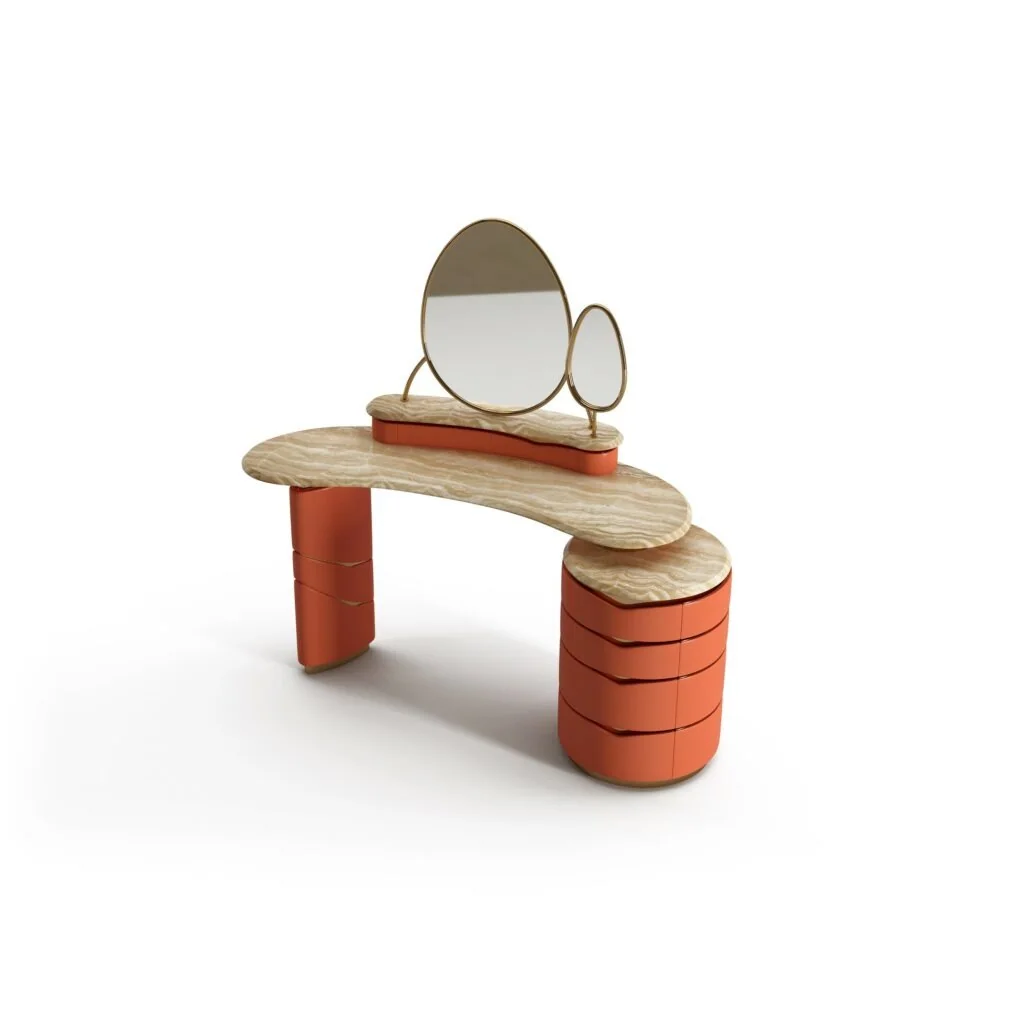 Jetclass Furniture Donna Dressing Table Perspective 3, Design Authority