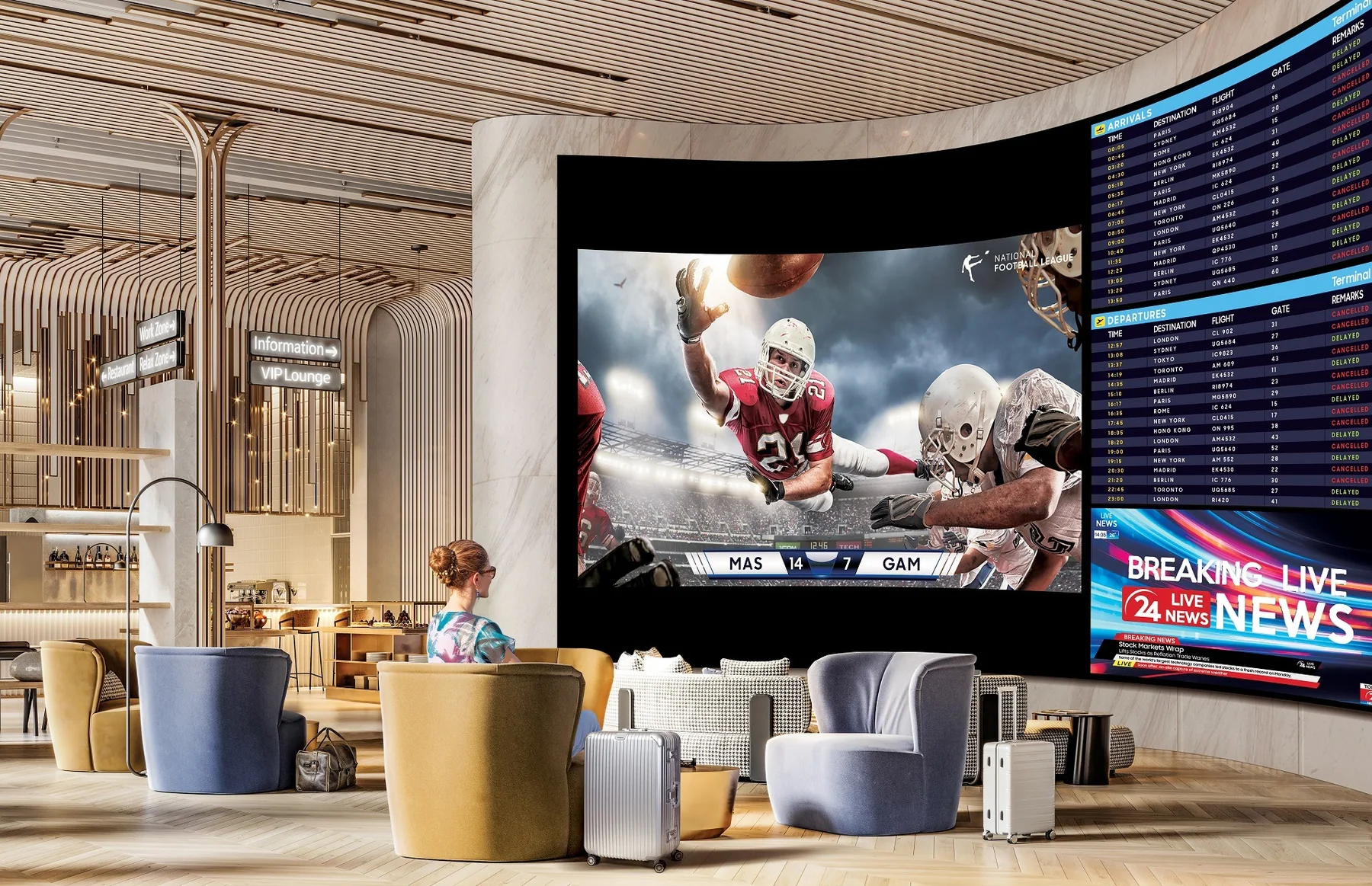 SAMSUNG The Wall Lounge, Design Authority