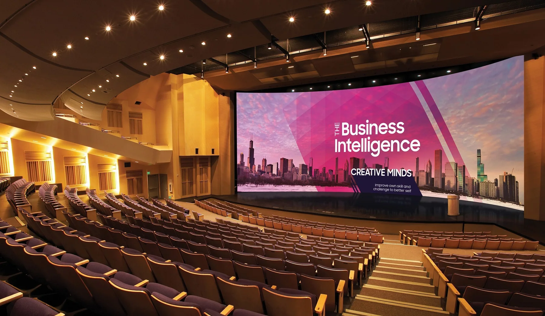 SAMSUNG The Wall Corporate Auditorium, Design Authority