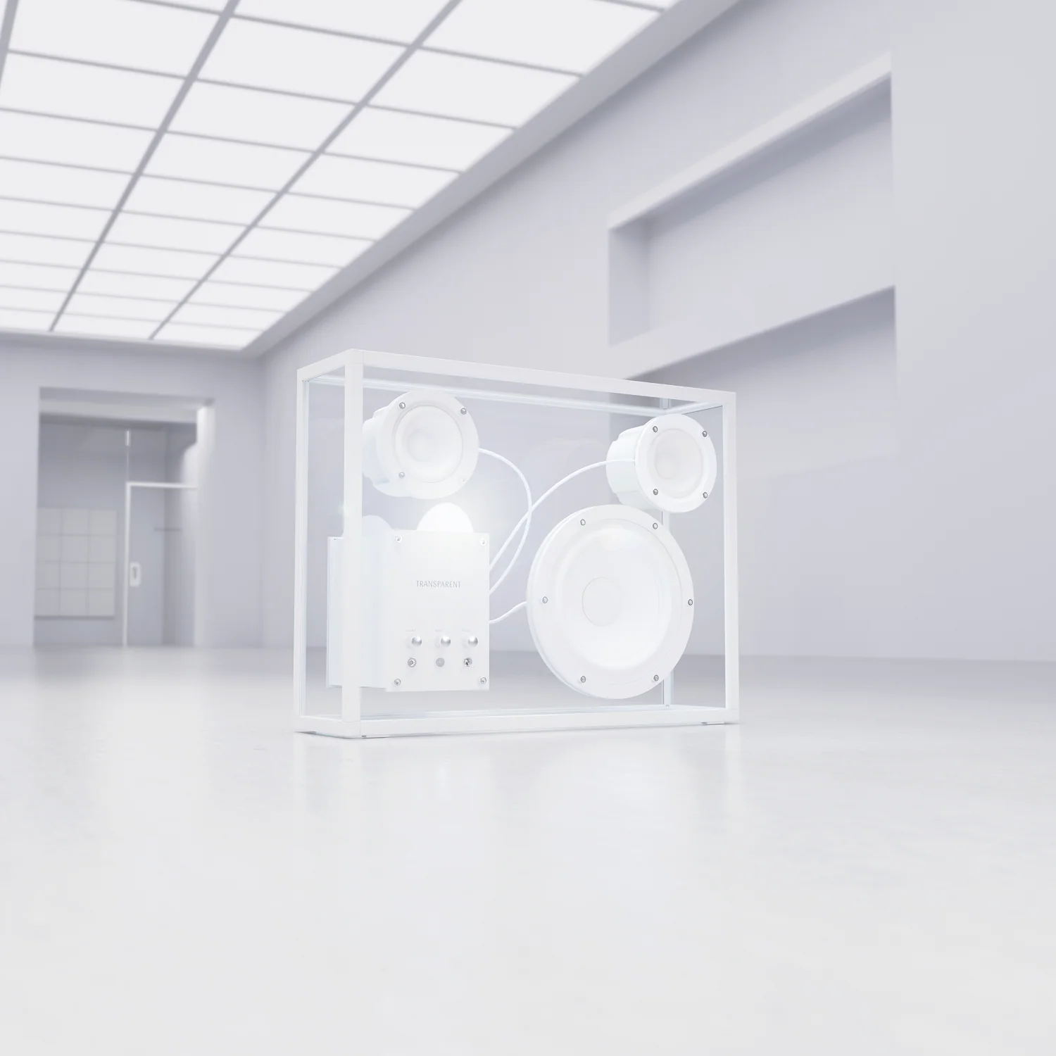 Transparent White Speaker 4, Design Authority