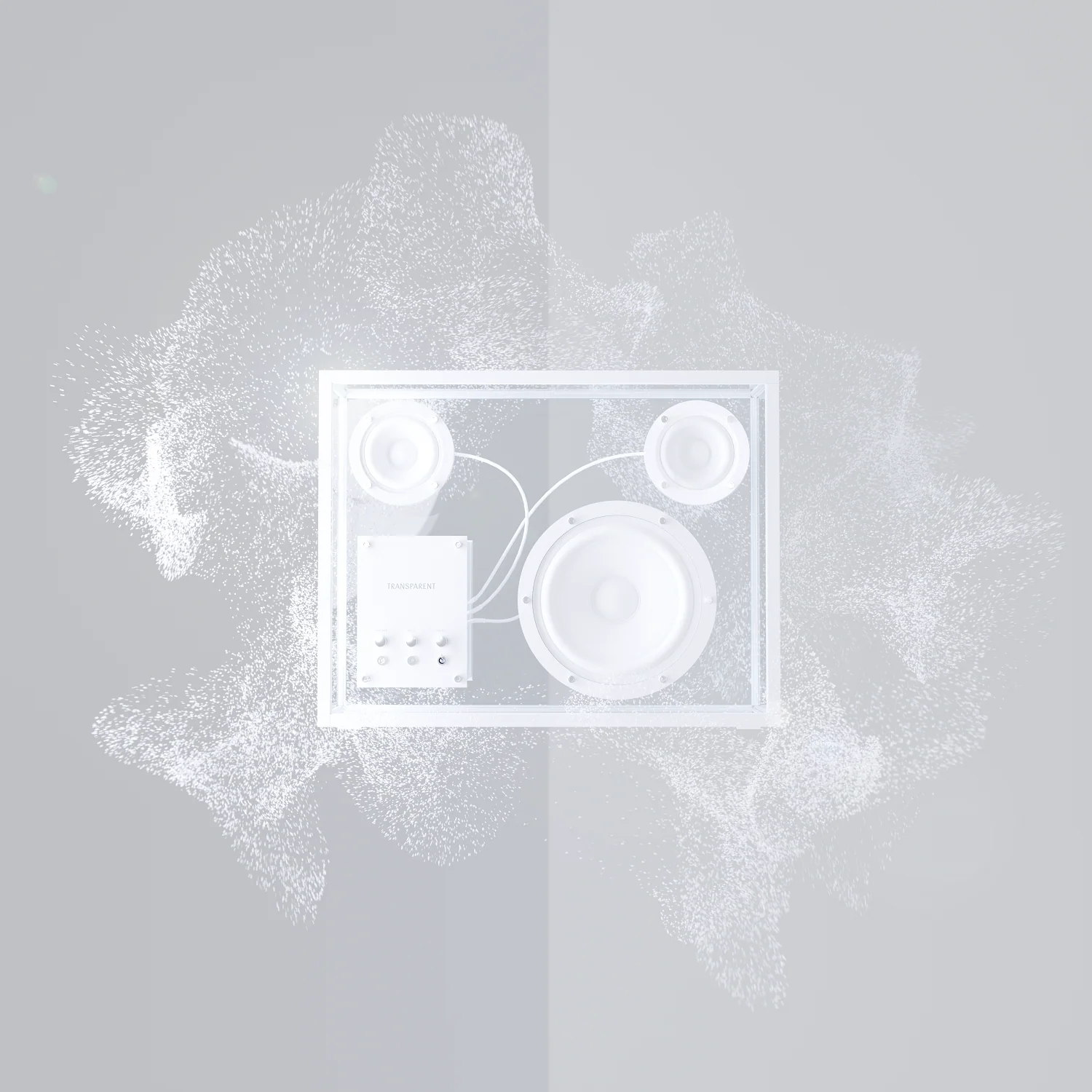 Transparent White Speaker 3, Design Authority