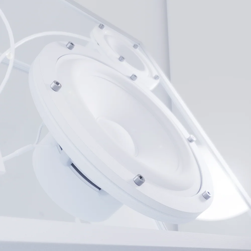 Transparent White Speaker 8, Design Authority