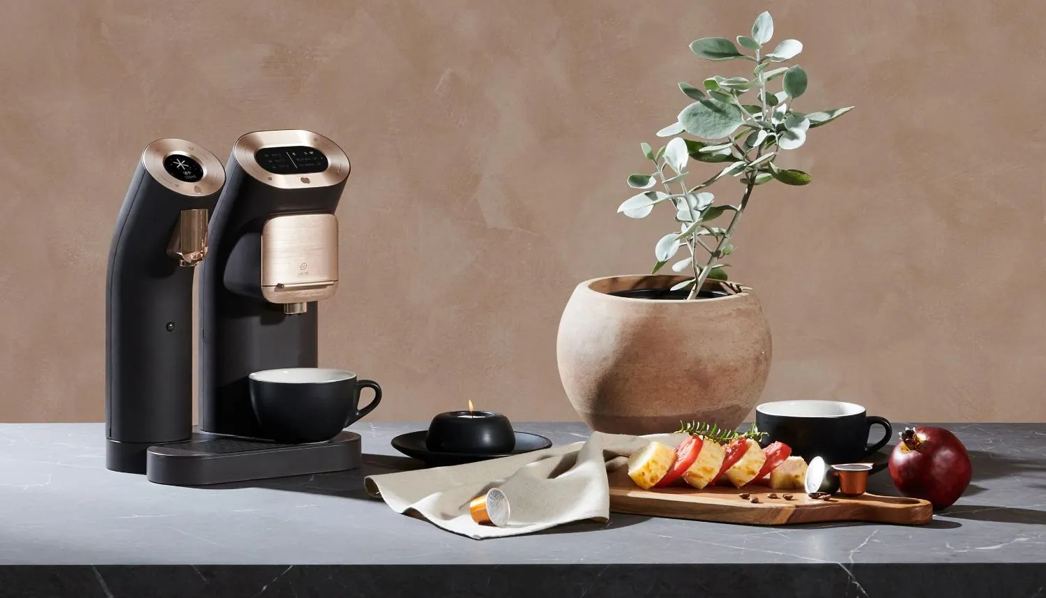 Brewing Capsule Coffee and Tea with the Wells Home Café
