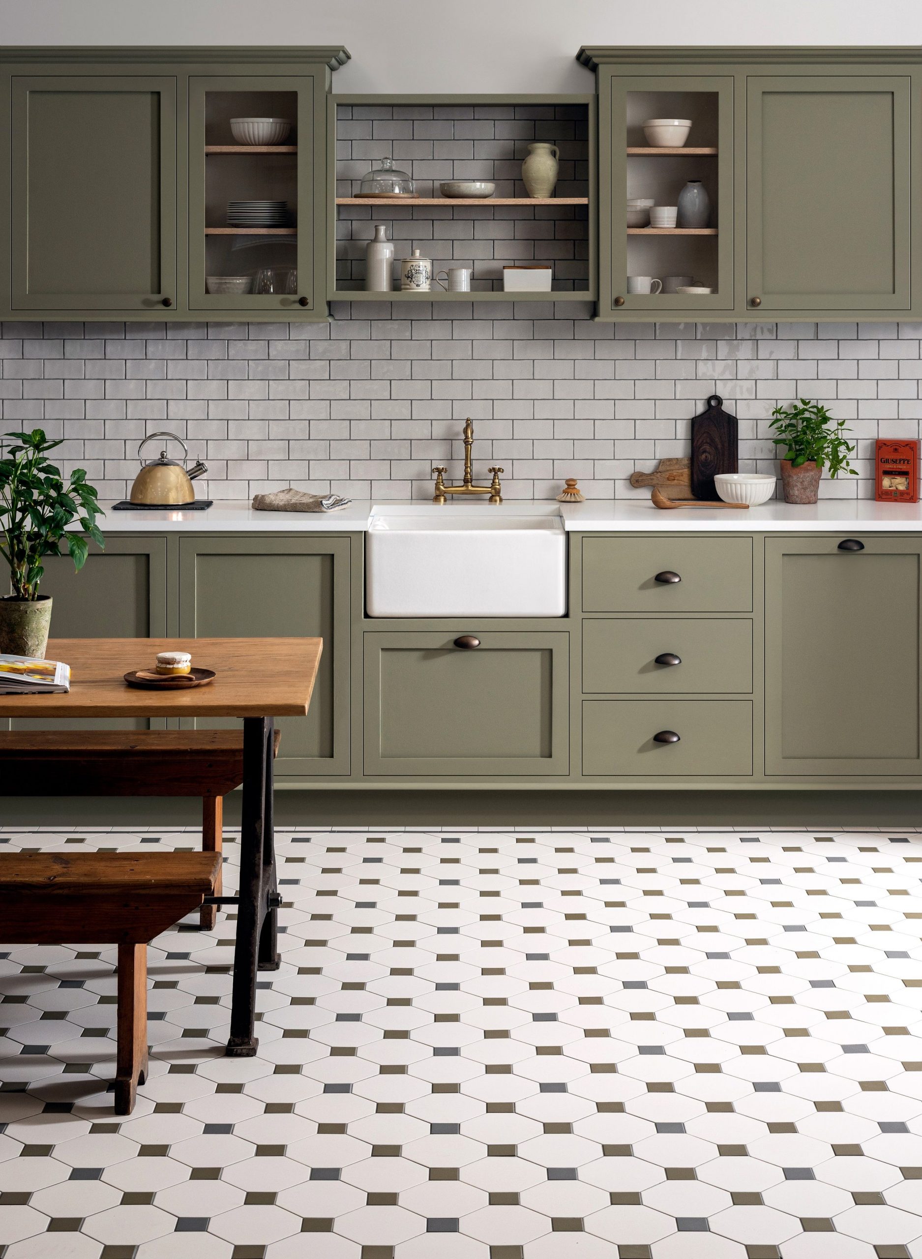 Kitchen Style With Victorian Floor Tiles Scaled, Design Authority