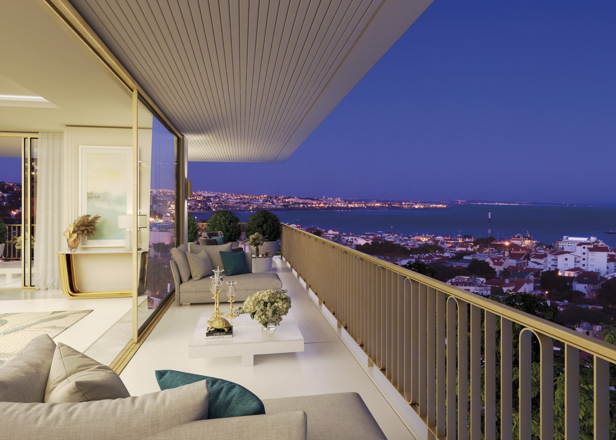 Legacy Residences Penthouse Veranda Night By Gavinho Scaled, Design Authority