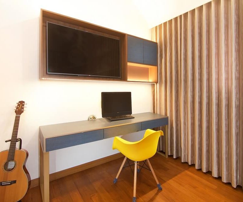 ArtDecor Design Studio Landed House Interior Design Singapore Bedroom Workstation 800x666, Design Authority