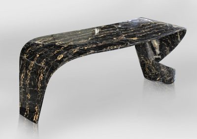 Graceful Fig Portoro Gold Marble Table 2 400x284, Design Authority