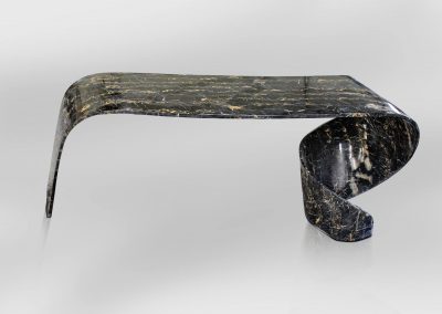 Graceful Fig Portoro Gold Marble Table 3 400x284, Design Authority
