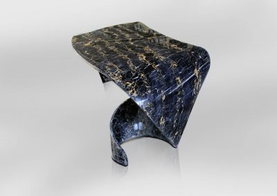 Graceful Fig Portoro Gold Marble Table 5 400x284, Design Authority