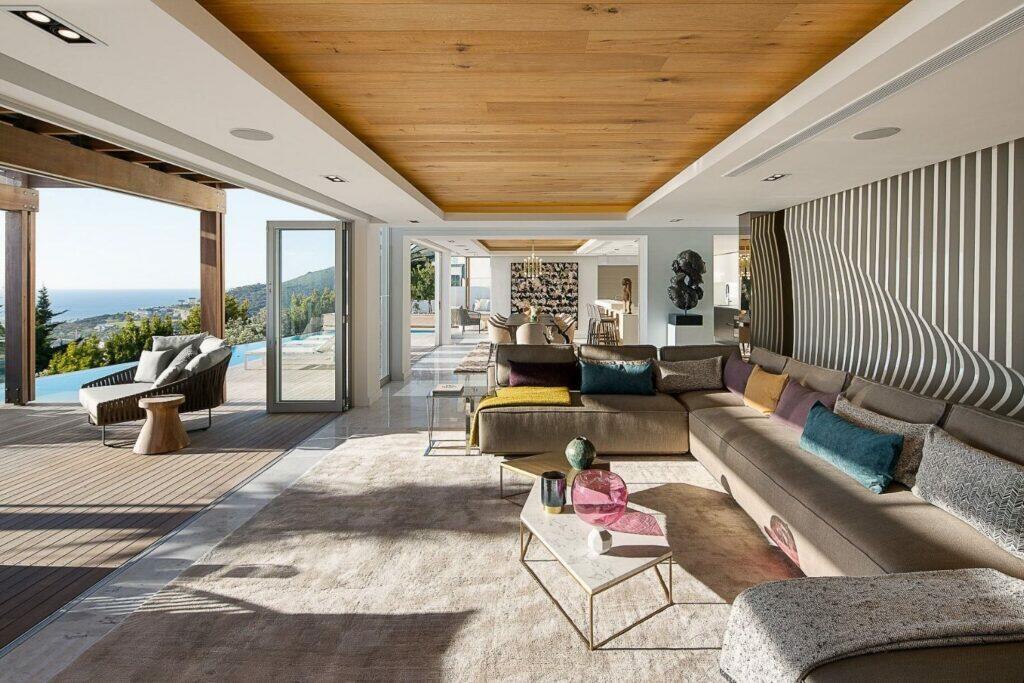 Modern Contemporary Home Living Room Design CAPE VILLA By ARRCC 5 1024x683, Design Authority