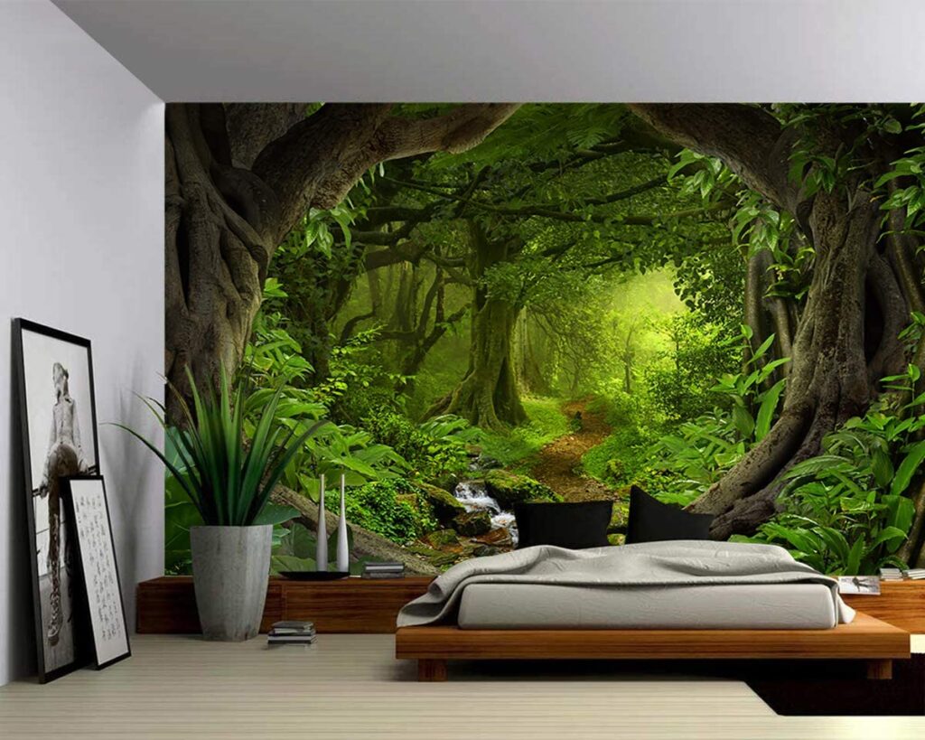 Enchanted Forest Wall Mural Via Ubuy.co .id  1024x819, Design Authority