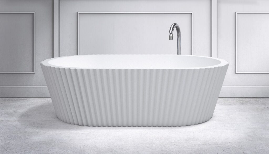 Apaiser Origami Bath In Diamond White 1024x585, Design Authority