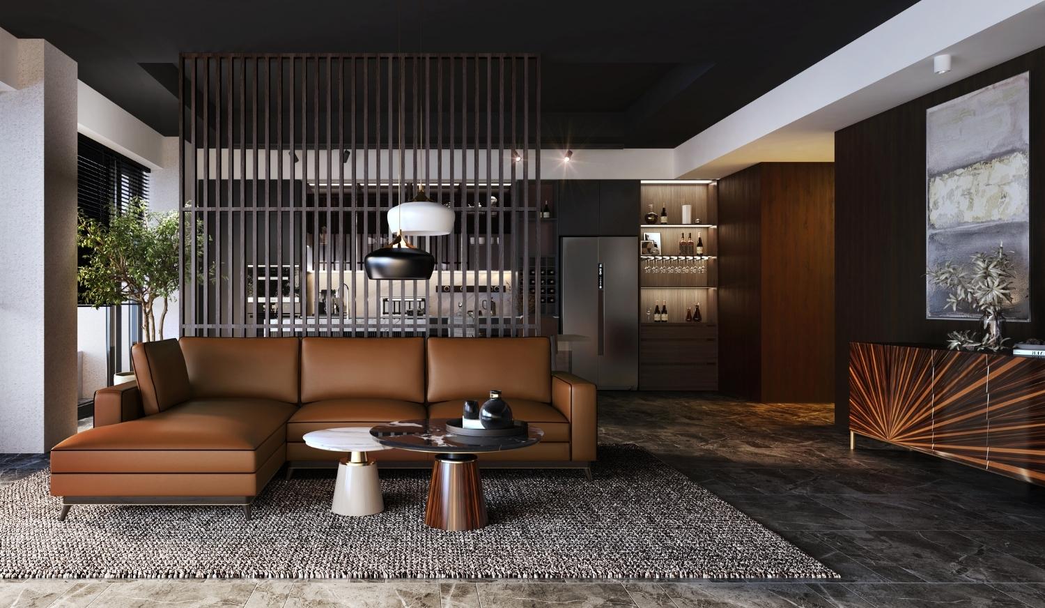 KOEN Sectional Sofa ERICO Coffee Table CUCCO Sideboard By Marano Furniture 1, Design Authority