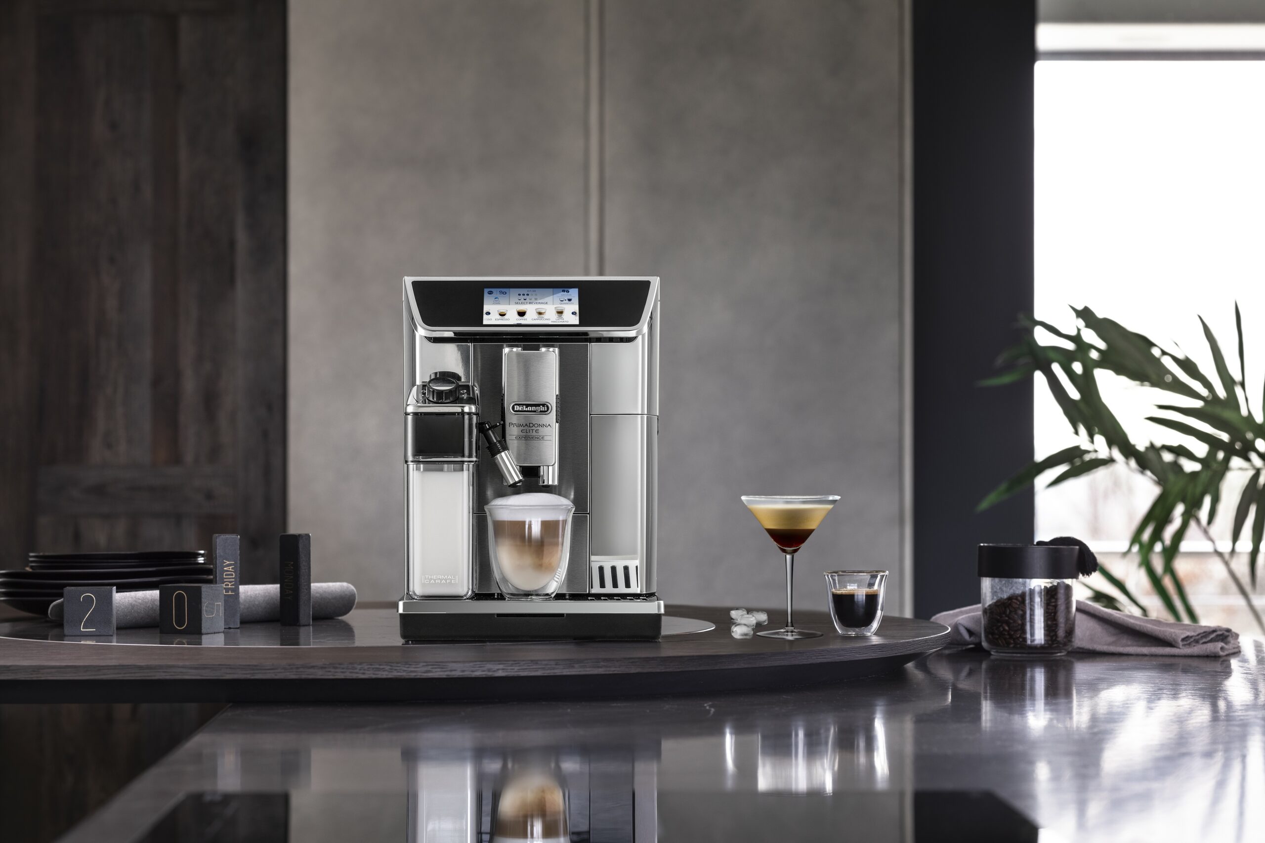 Delonghi PrimaDonna Elite Fully Automated Coffee Machine Scaled, Design Authority