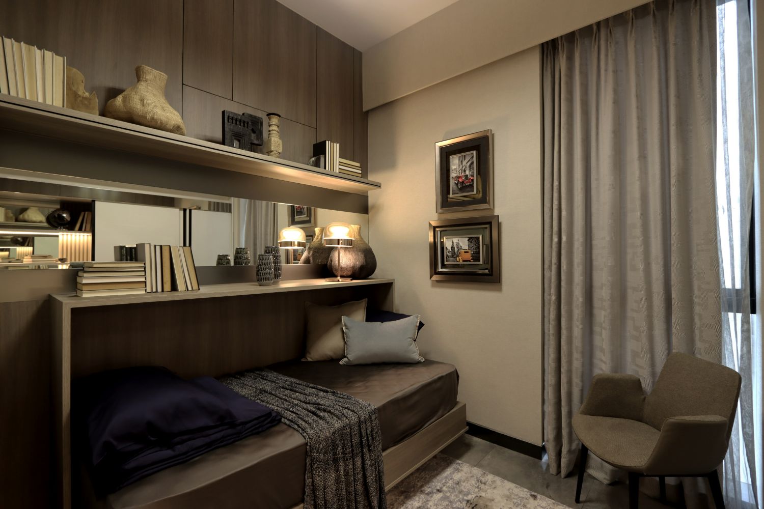 YWA Interior Apartments Midtown Bay 2 Bedroom Showflat Unit, Design Authority
