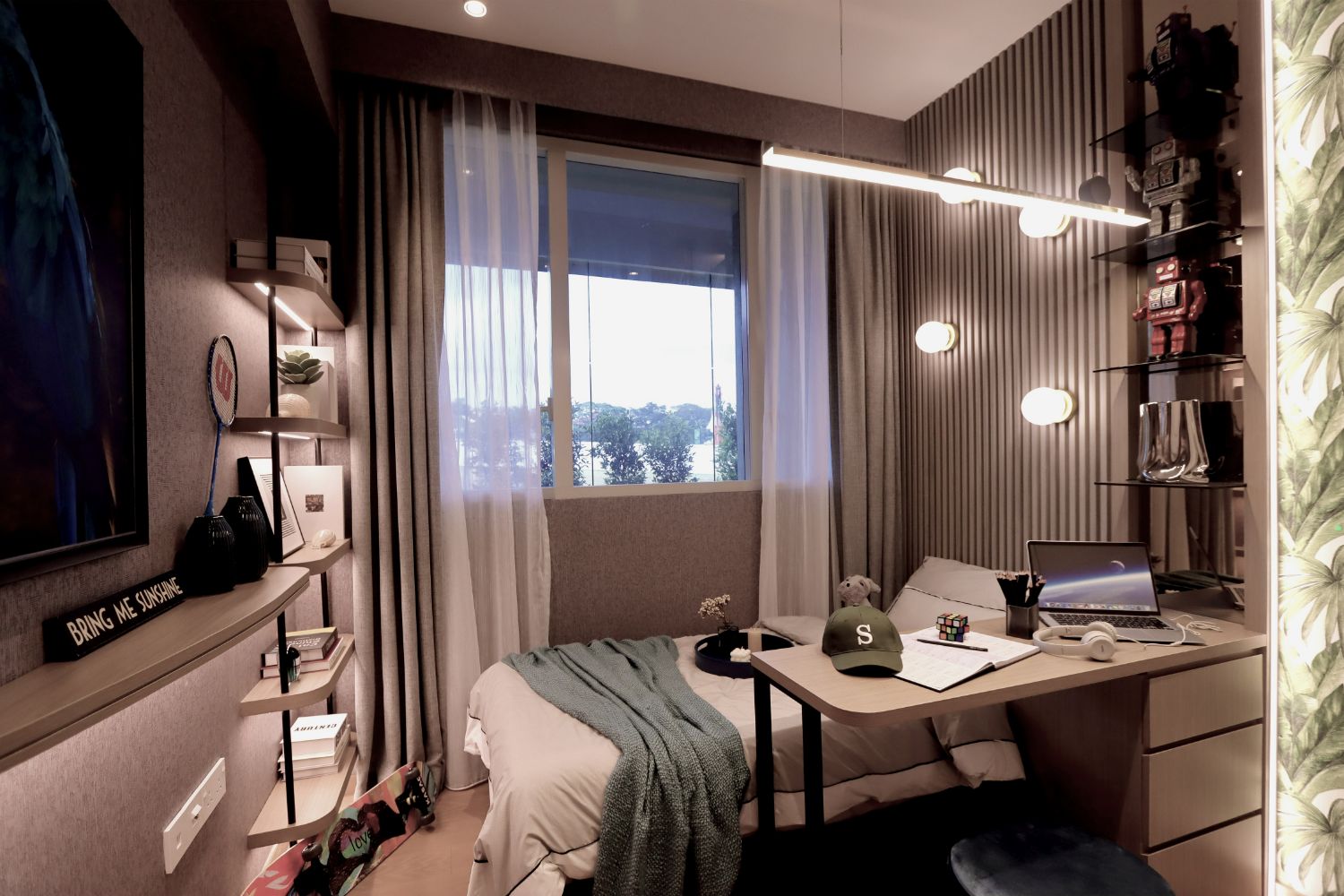 YWA Interior Lentor Hills Showflat Bedroom 2 001, Design Authority