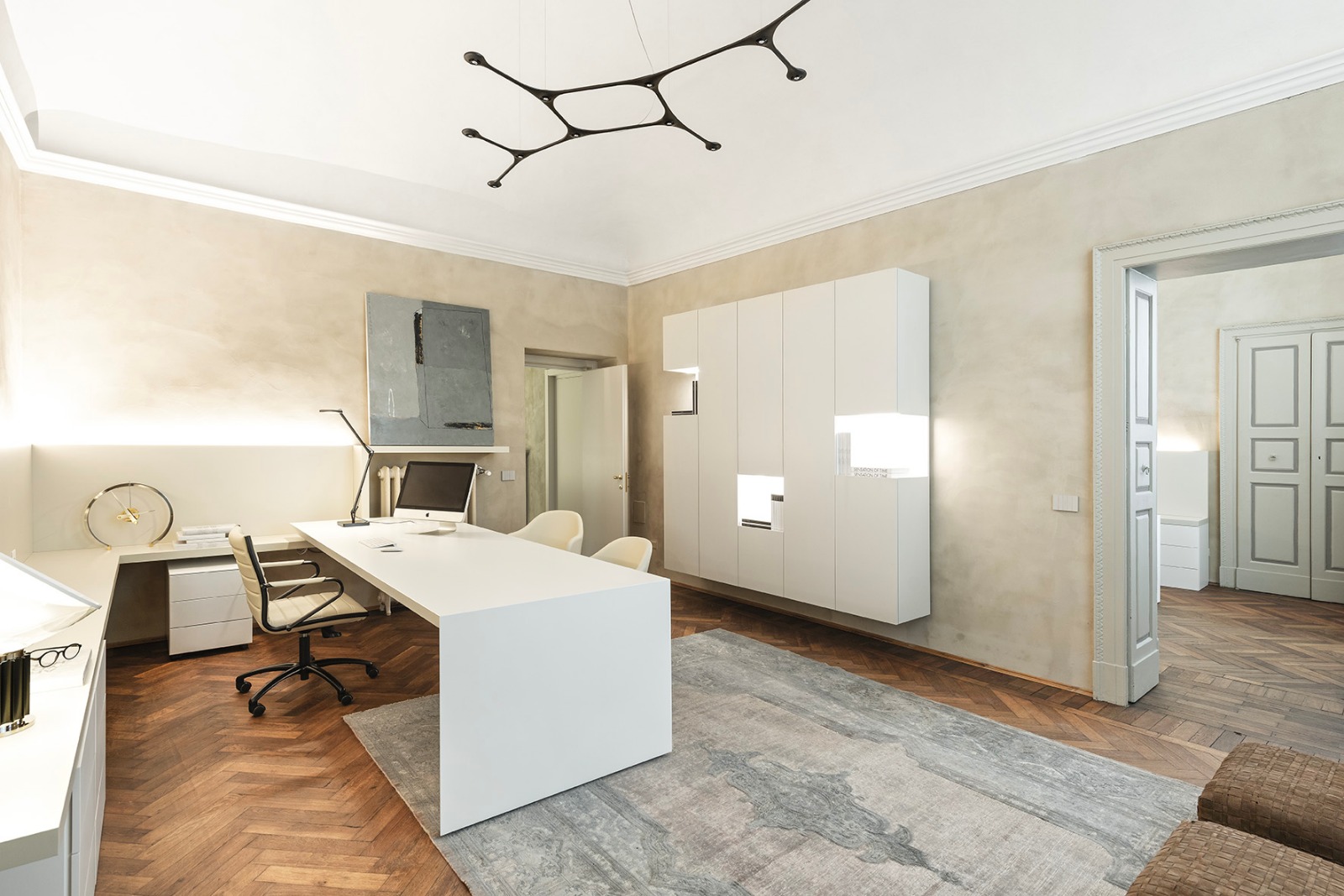 Office In Piacenza Italy Featuring Carbon Light By Tokio Project Designers Guglielmetti Interior 4, Design Authority